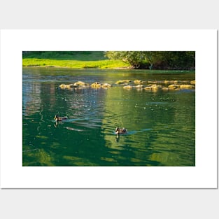 Una River in Kulen Vakuf, Bosnia Posters and Art